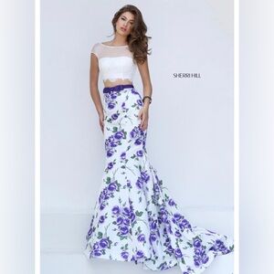 Sherri Hill Two Piece Dress Style 50421